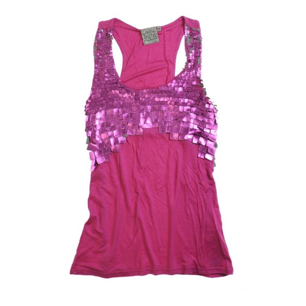 Lyla Womens Vintage Wash Leeveless Tank Top, NWT